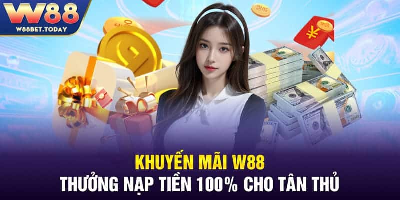 Khuyến mãi thưởng nạp tiền 100% cho tân thủ