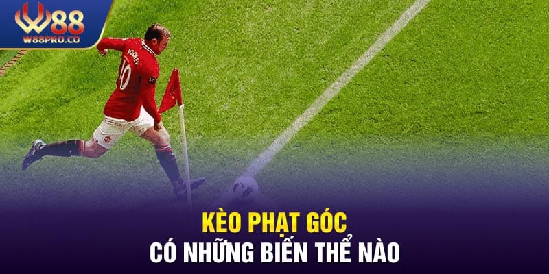 Một số kèo biến thể trong phạt góc